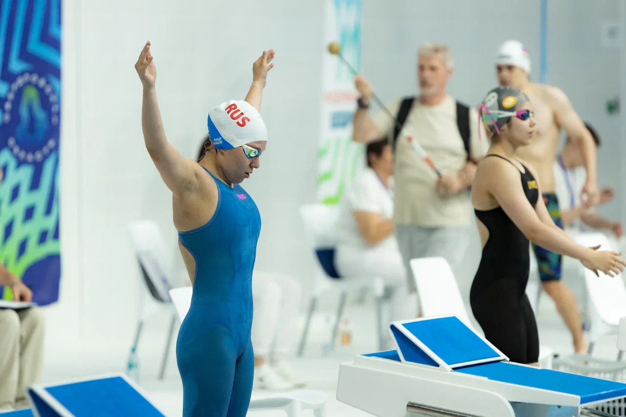 Фотогалерея первого соревновательного дня чемпионата России по спорту лиц с ПОДА и Кубка России по спорту слепых, дисциплина - плавание, в г. Екатеринбурге