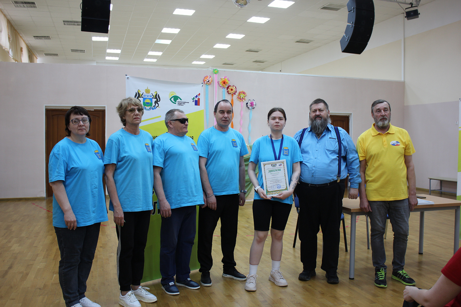 Тюменская региональная физкультурно-спортивная общественная организация «Федерация спорта слепых» провела чемпионат Тюменской области по спорту слепых (настольный теннис – В1, В2, В3)