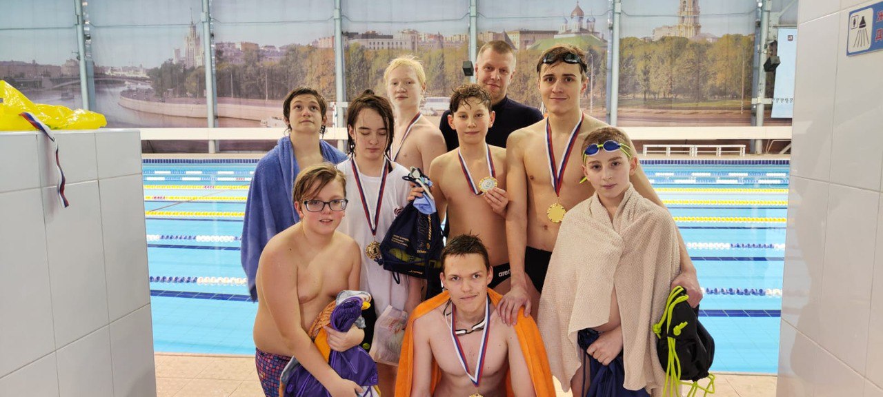 В Москве состоялся новогодний турнир по плаванию на призы Всероссийской федерации спорта слепых