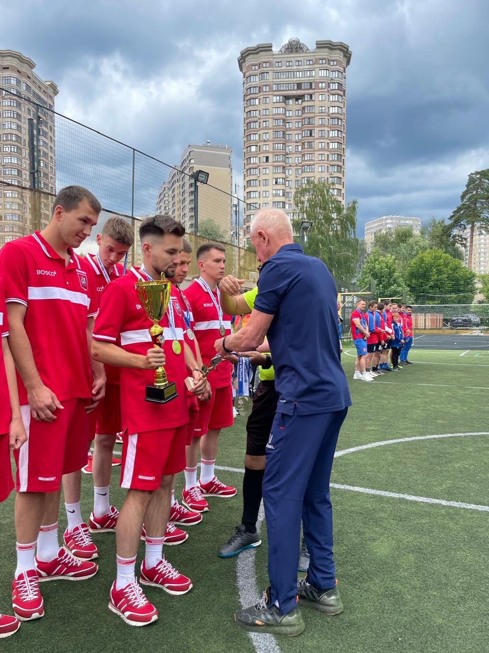 Чемпионы России по мини-футболу 5х5 (В1) спорта слепых - команда Московской области