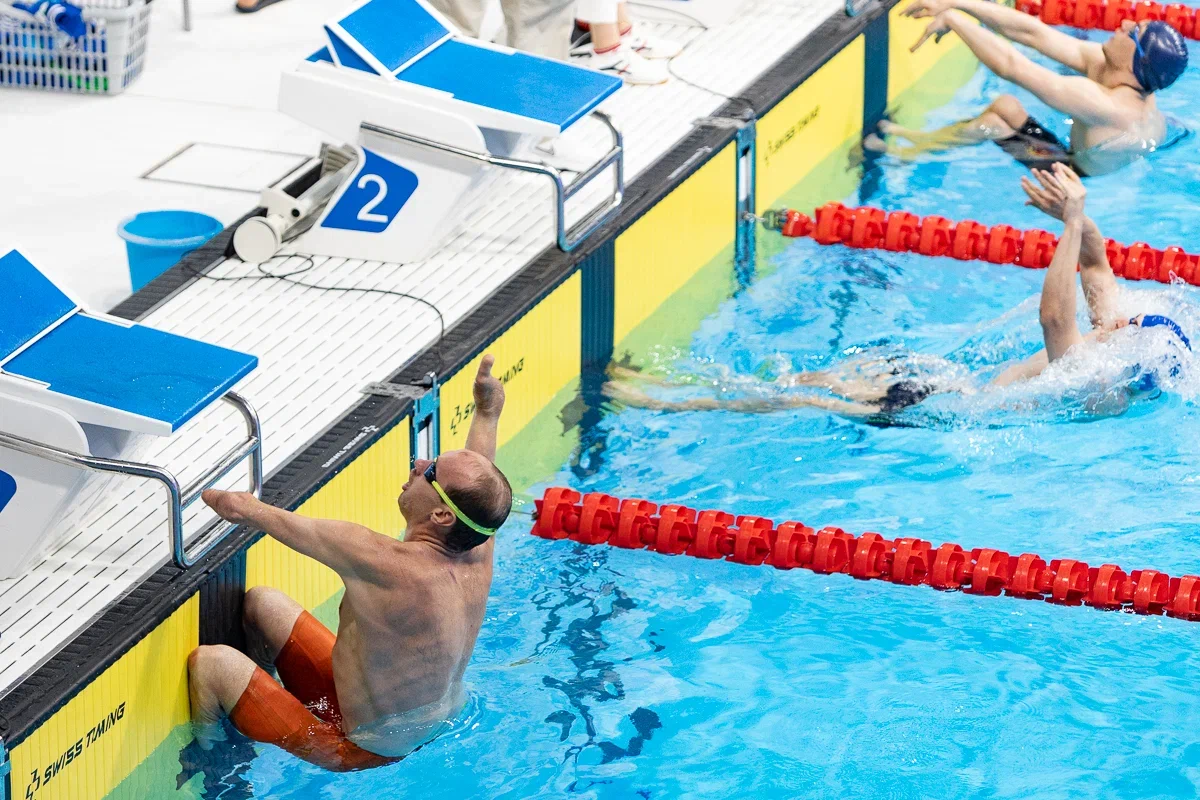 Фотогалерея третьего соревновательного дня чемпионата России по спорту лиц с ПОДА и Кубка России по спорту слепых, дисциплина - плавание, в Екатеринбурге