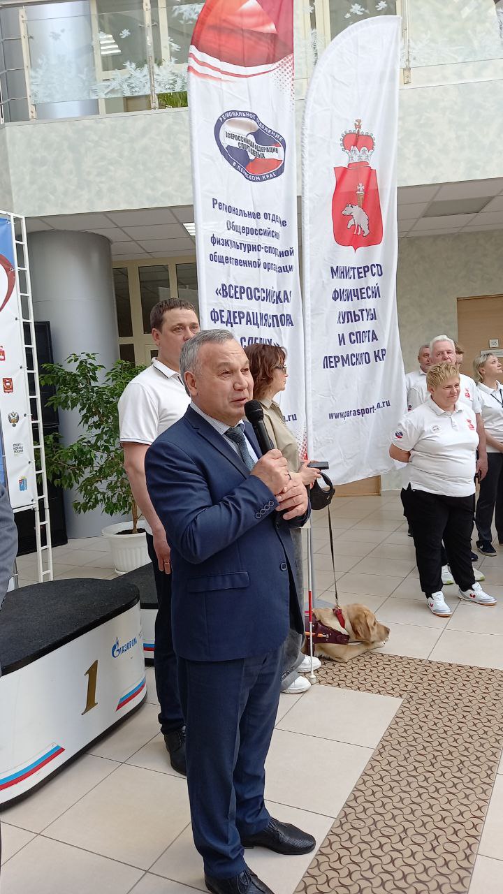 В г. Чайковском (Пермский край) на базе Федерального центра подготовки по зимним видам спорта «Снежинка» им. А.А. Данилова стартовал чемпионат России по спорту слепых в дисциплине "настольный теннис"
