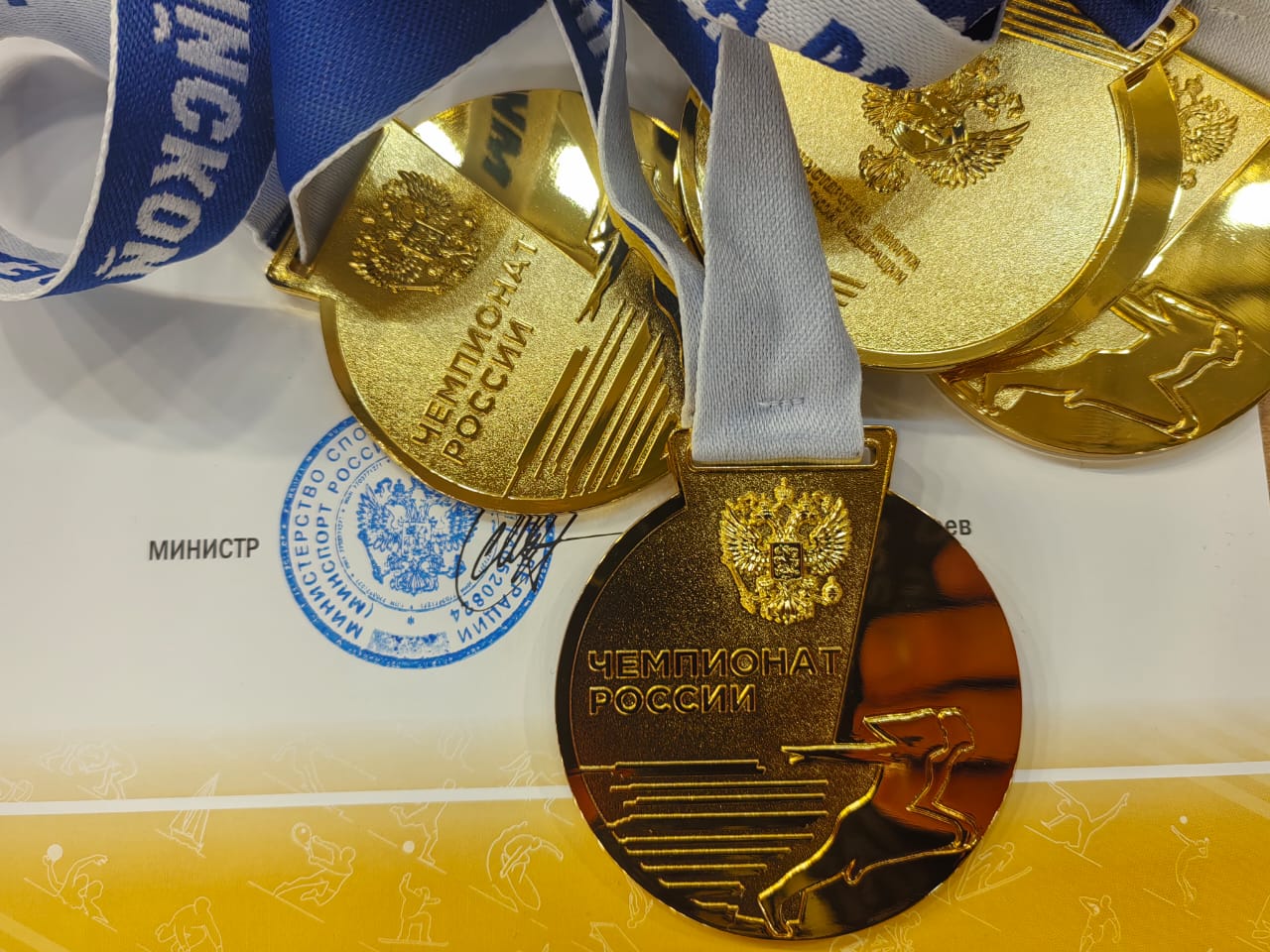 Команда Новосибирской области стала чемпионом России по спорту слепых в дисциплине футбол-футзал 5х5 (В2, В3)