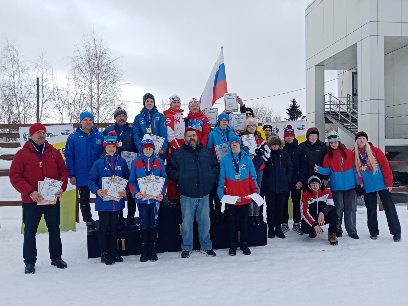 Итоги первенства Тюменской области по лыжным гонкам спорта слепых