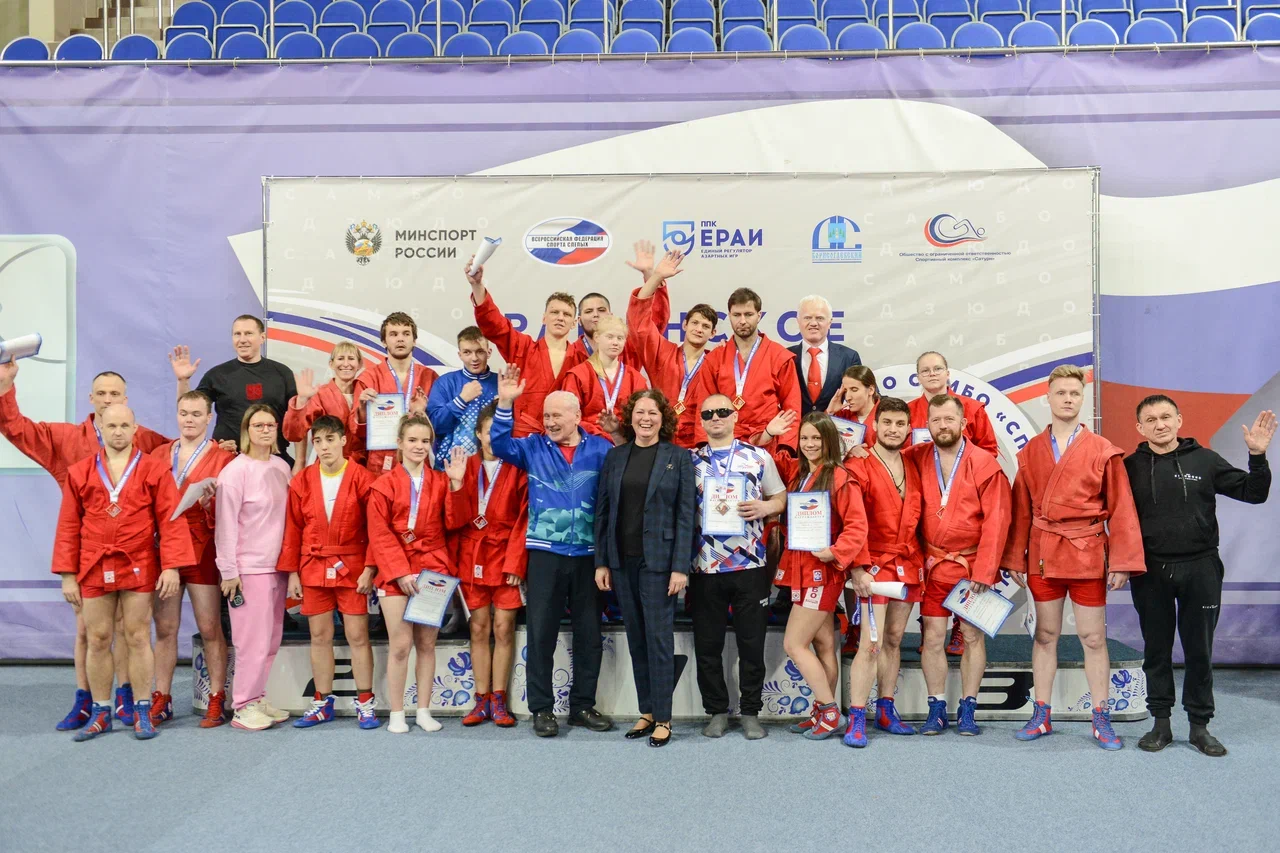 В Раменском (Московская область) подведены итоги Кубка чемпионов по самбо спорта слепых 2024