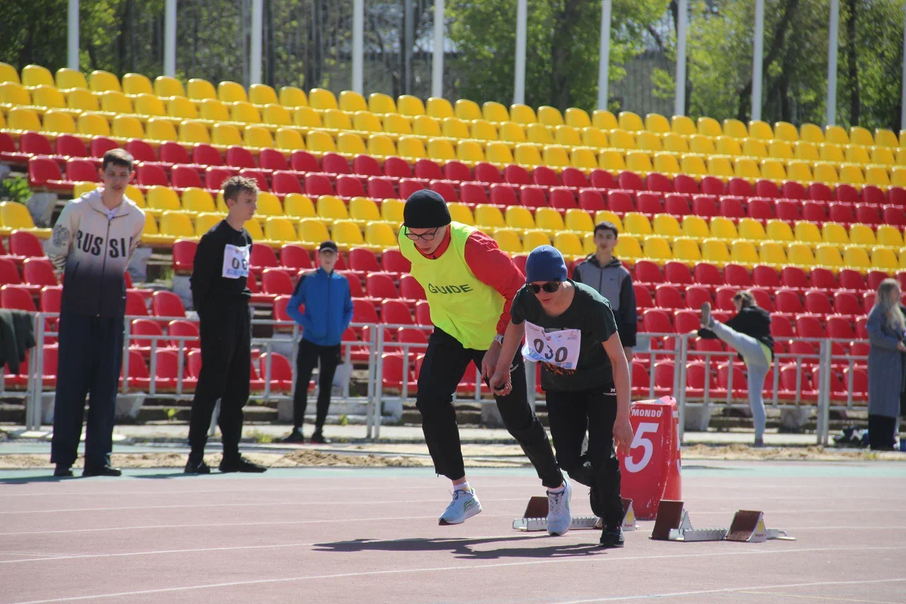 В Чебоксарах подведены итоги первенства России по виду спорта "спорт слепых" (дисциплина - легкая атлетика)