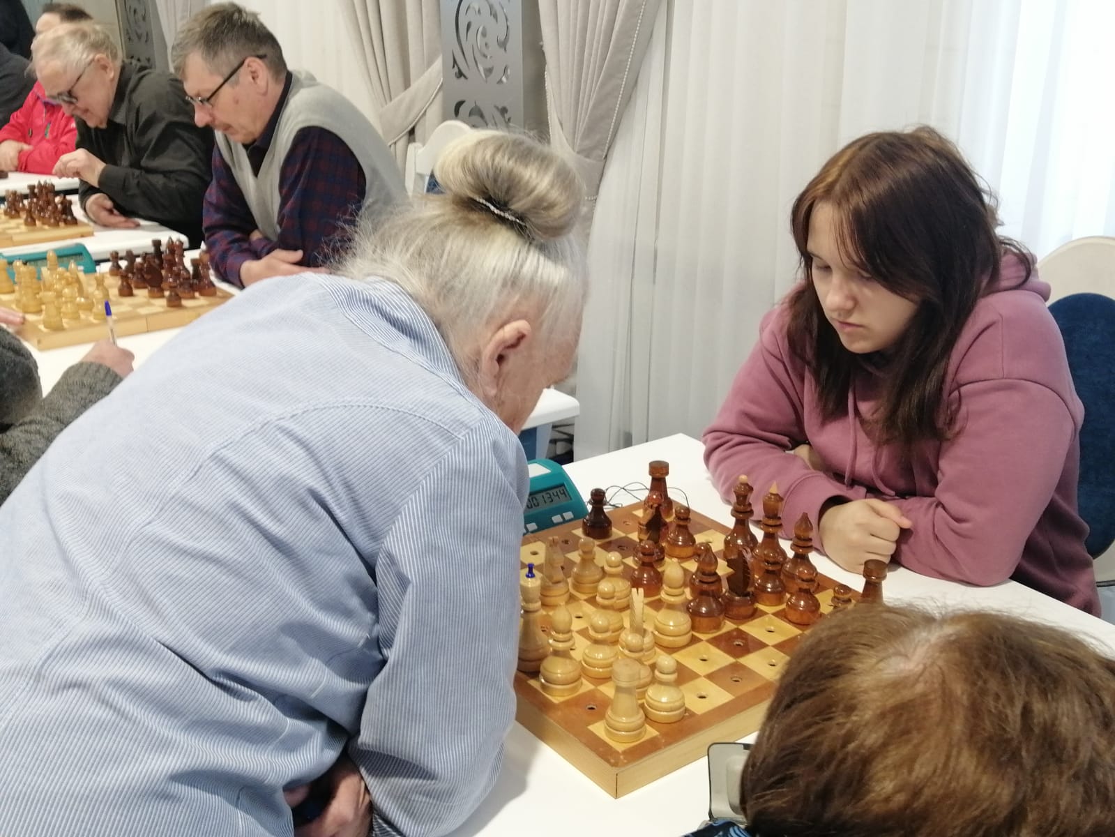 Итоги чемпионата России по спорту слепых (дисциплина - шахматы) - БЫСТРАЯ ИГРА