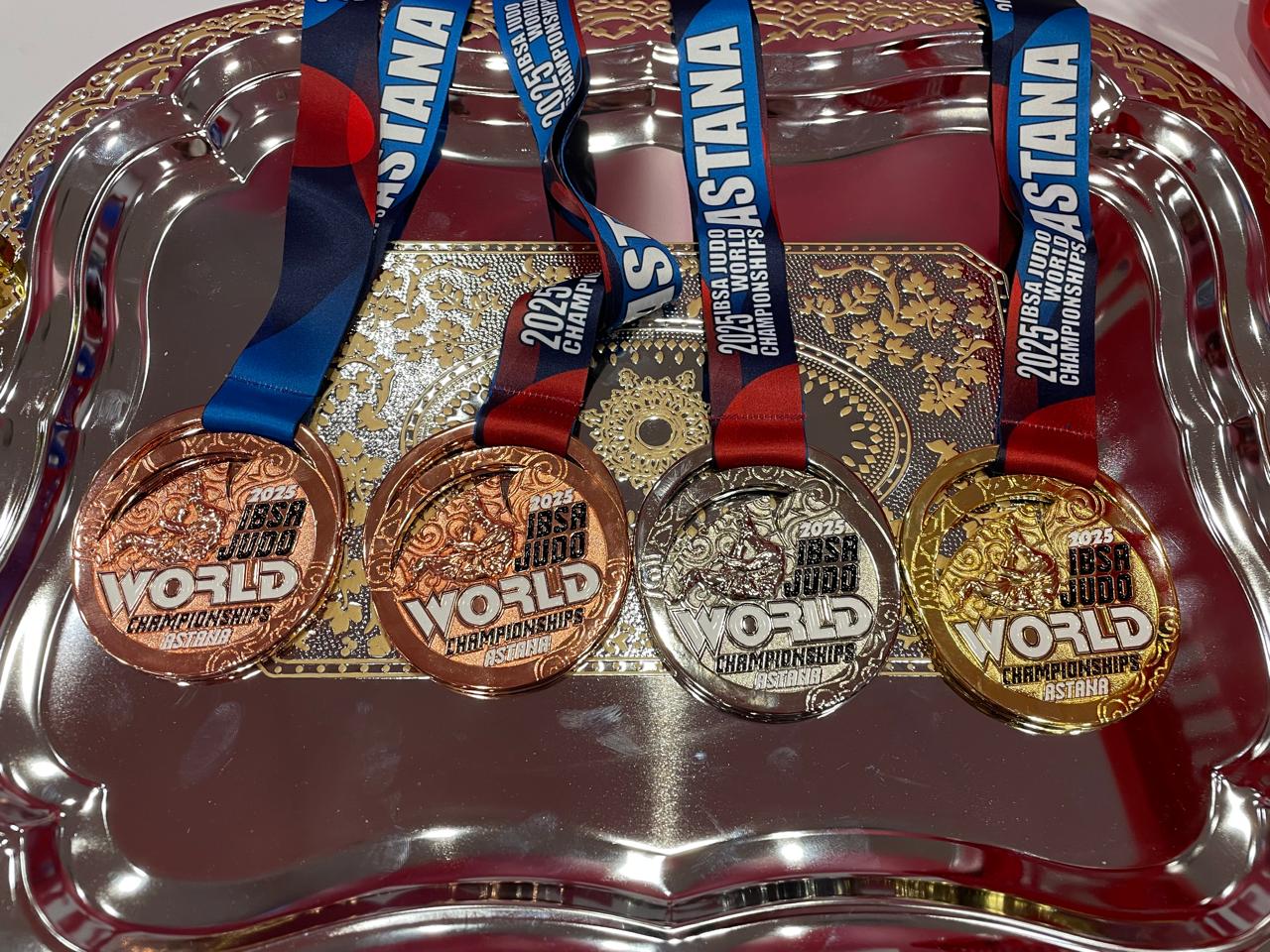 Российская сборная заняла 2-ое общекомандное место на Чемпионате мира по дзюдо спорта слепых