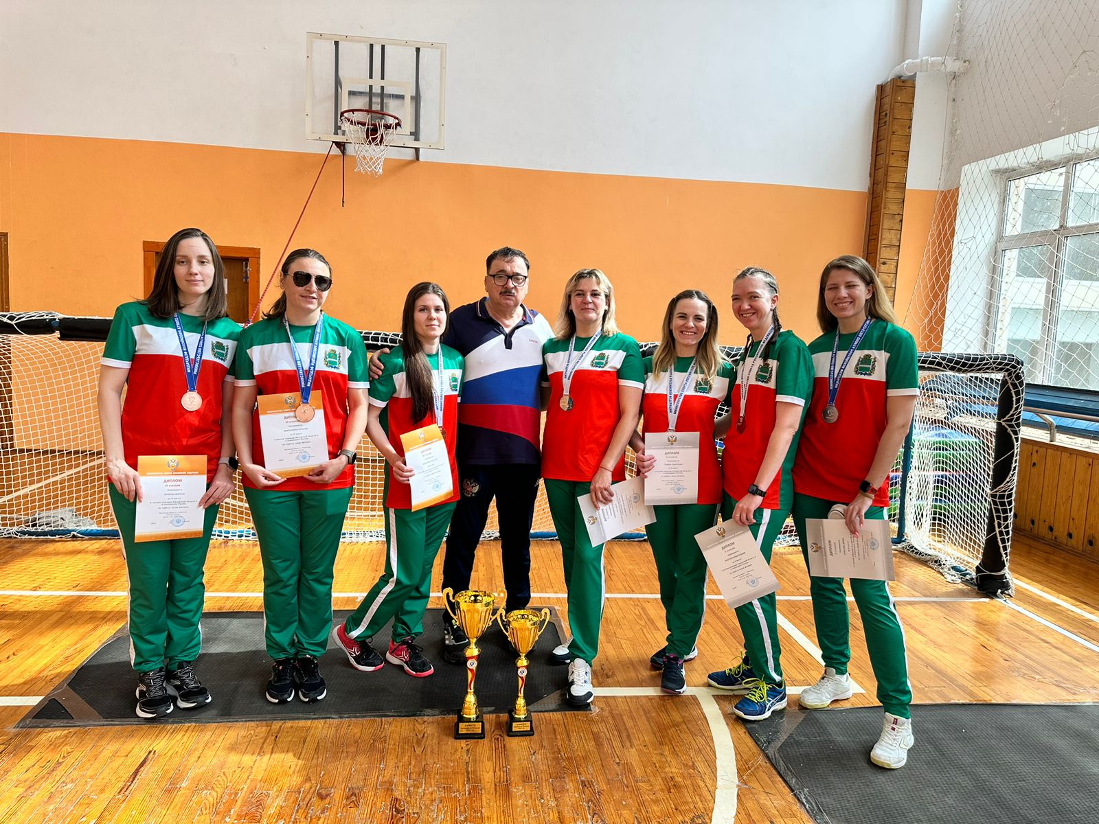 Подведены итоги чемпионата России по спорту слепых ( дисциплина - торбол В1, В2, В3).
