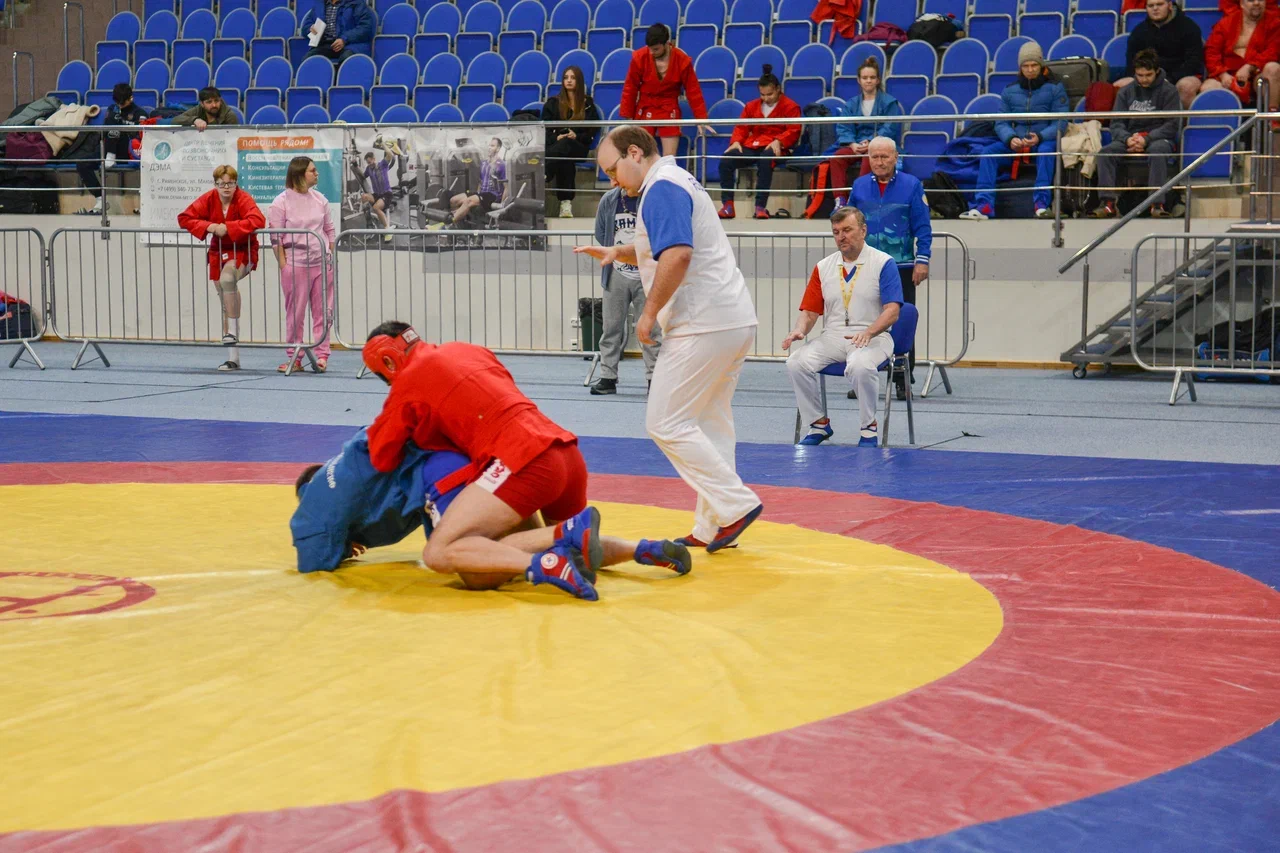 В Раменском (Московская область) подведены итоги Кубка чемпионов по самбо спорта слепых 2024