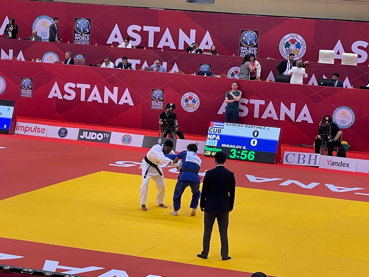 Российская сборная заняла 2-ое общекомандное место на Чемпионате мира по дзюдо спорта слепых